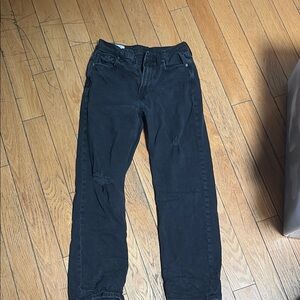 GAP Black Straight Leg Jeans Classic Style